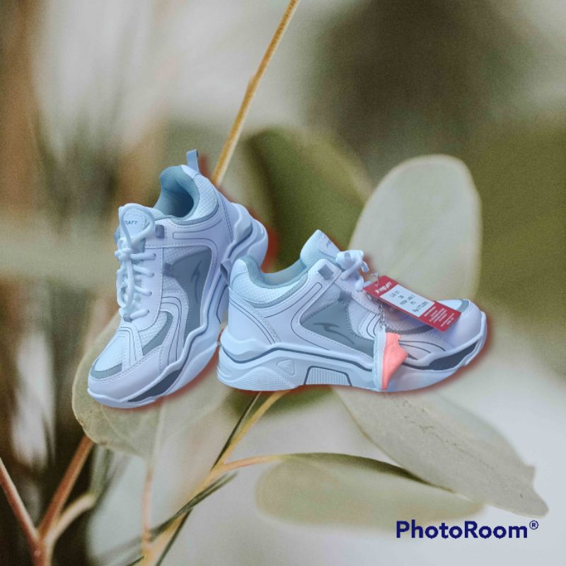 SEPATU PRO ATT LJX 21 PUTIH/ ABU2 CEWEK ORIGINSL TERBARU