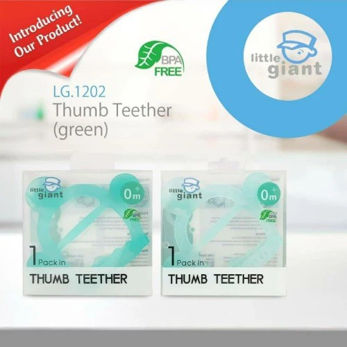 Little Giant Silicone Thumb Teether Gigitan Bayi LG.1202