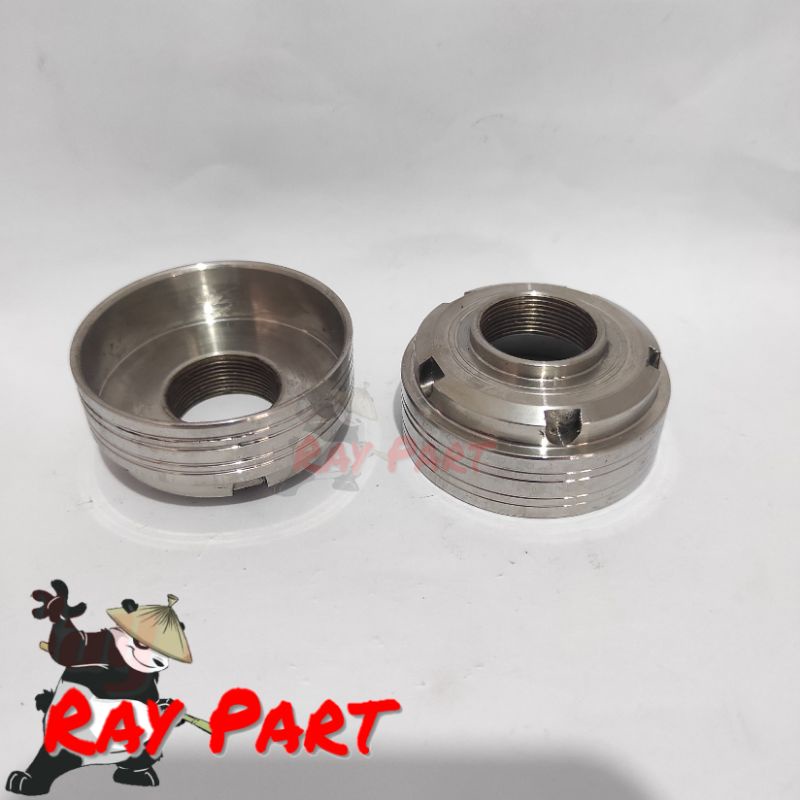 Mur Baut set Tutup Komstir Cones Stainles Segitiga As T Atas CB GL Pro Max 100 Megapro Tiger