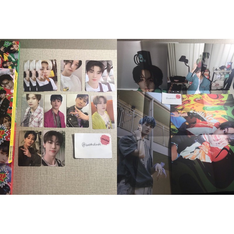 NCT DREAM Hot Sauce Album Photocard Poster jaemin jeno renjun chenle mark jisung haechan chilling