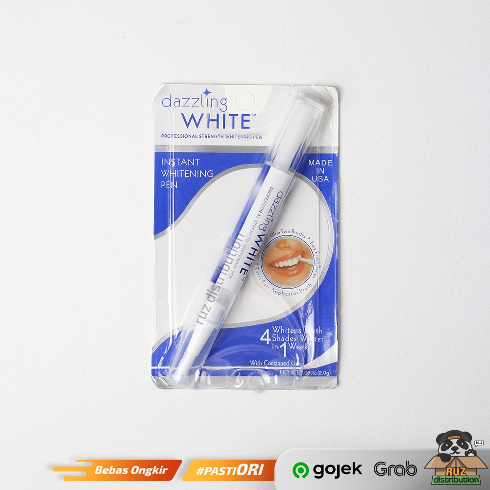 Pemutih Gigi Instant Pen Whitening Dazzling White Gigi Putih Instan