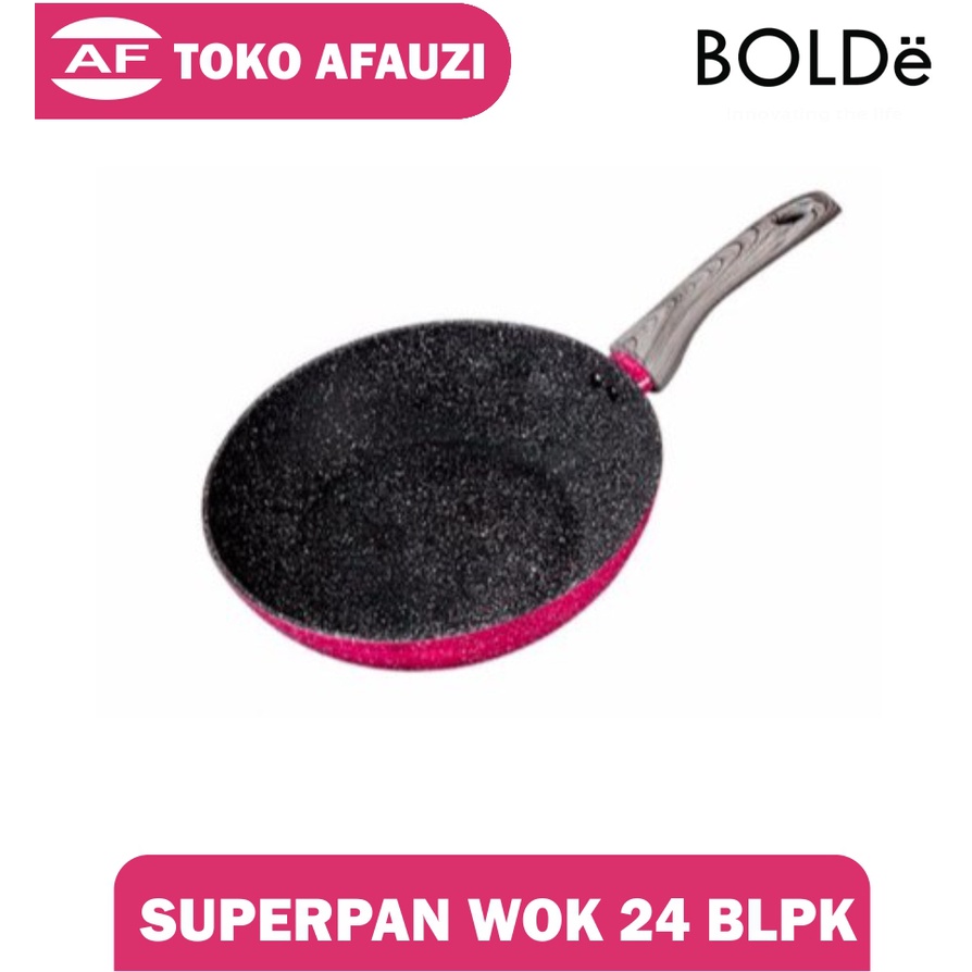 BOLDE SUPERPAN WOK 24 CM BLACKPINK