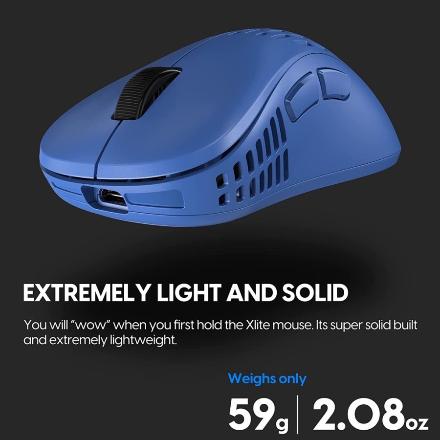 Pulsar Xlite V2 Wireless Gaming Mouse - Blue