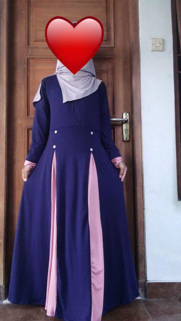 (termurah - Ori & Real Pic! Busui_6 Warna) Batik Couple Andhini Kebaya Couple Brukat Anabel - Bs073