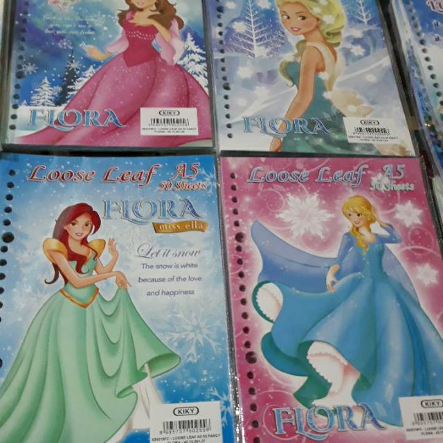 

Loose leaf KIKY A5 motif 50lembar & 25 lembar