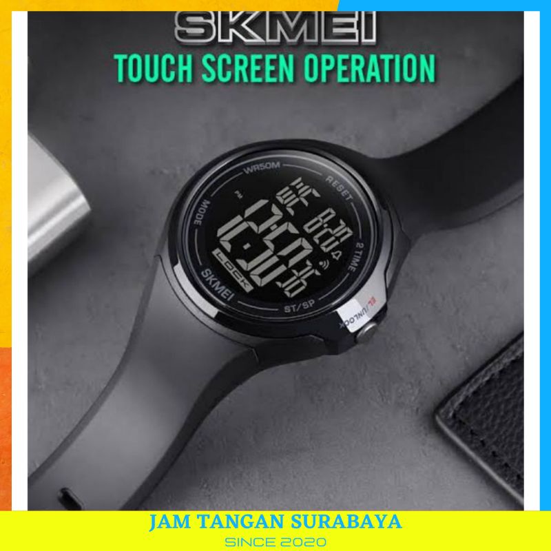 [ COD ] JAM TANGAN PRIA SKMEI 1602 ORIGINAL TOUCH WATCH