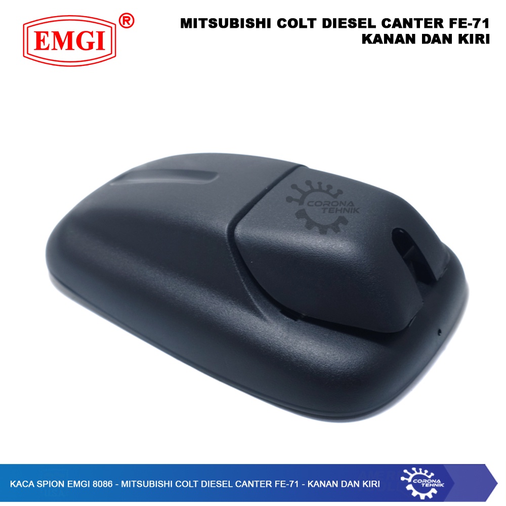 EMGI 8086 - Mitsubishi Colt Diesel Canter FE-71 - Hitam - Kaca Spion