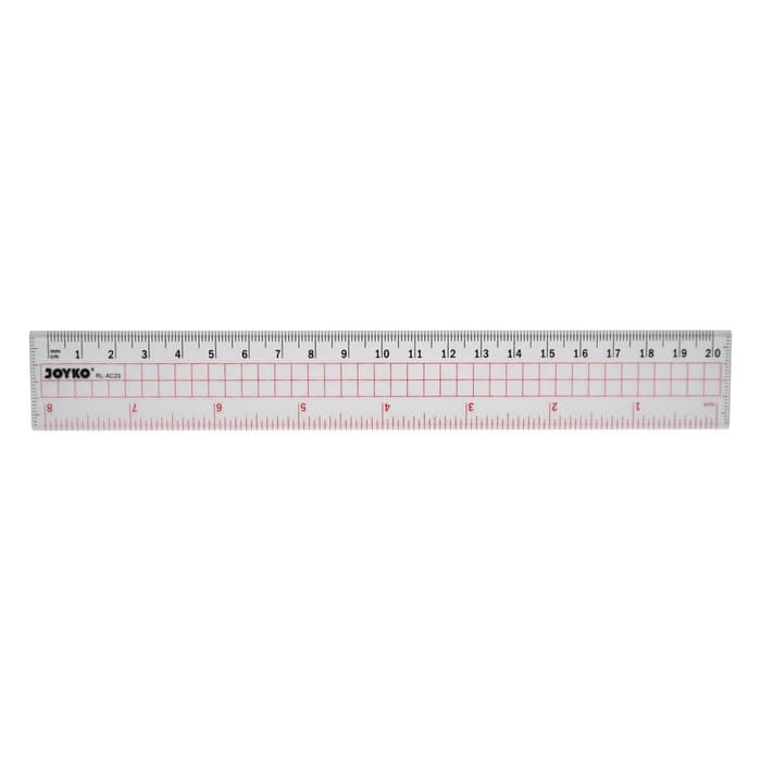 

Penggaris Akrelik JOYKO 20 cm (Kualitas Premium)