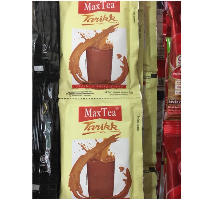 Max Tea Teh Tarik Teh Tarikk 10x25 gram