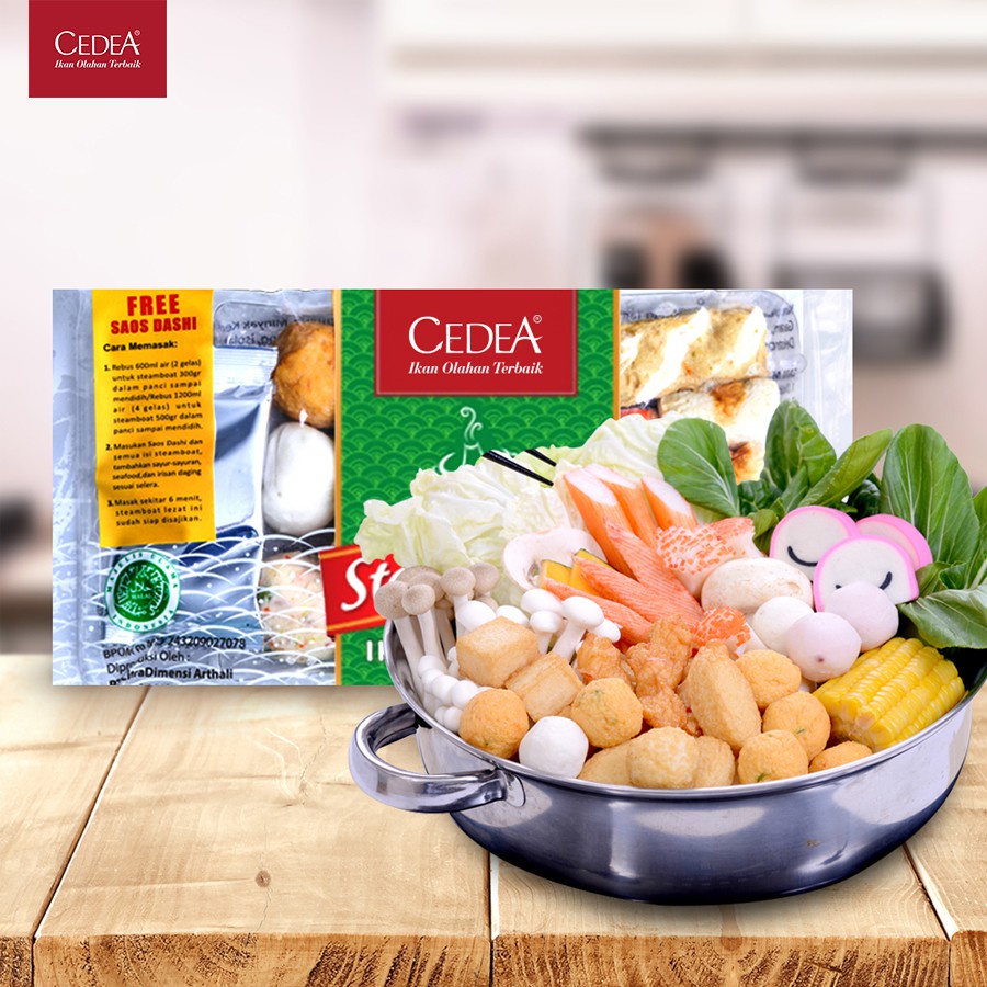 

CEDEA STEAMBOAT SET 500GR