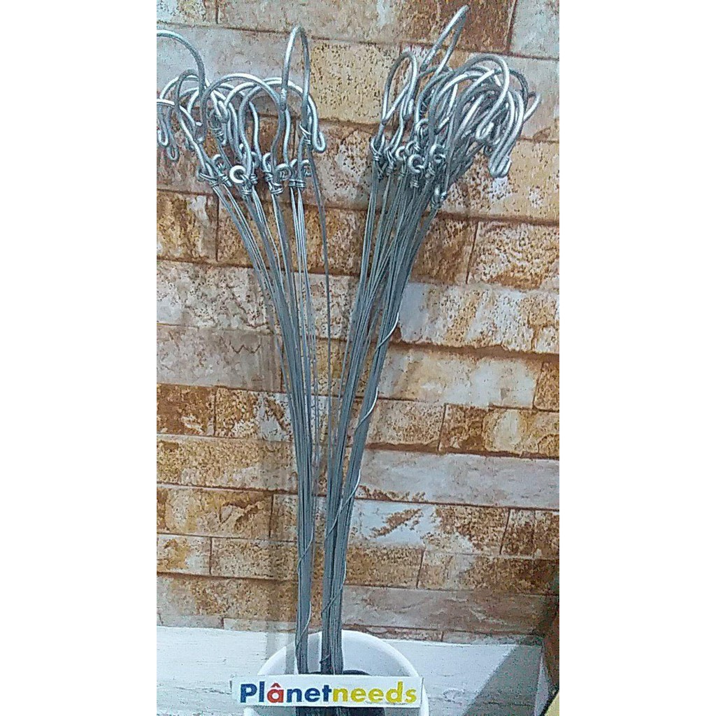 TALI KAWAT GANTUNGAN POT 60 CM KAKI 4 ALUMINIUM | KAWAT GANTUNG POT 60CM