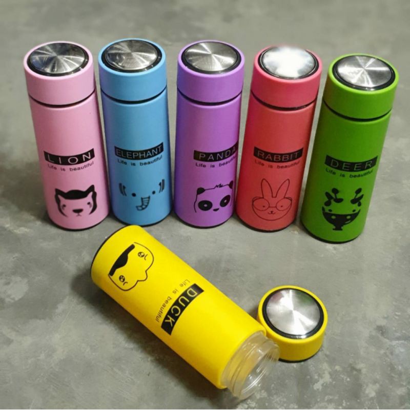 BOTOL KACA ANIMAL - BOTOL MINUMAN