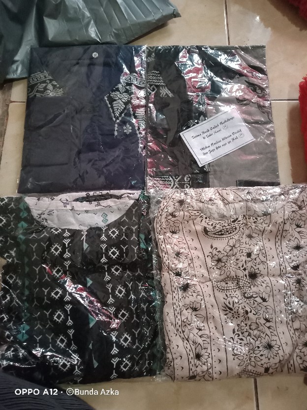 Kemeja Batik Pria Ppbtk07 Modern Lengan Panjang Casual Modis Trendy Masa Kini M L Xl Asli Pekalongan