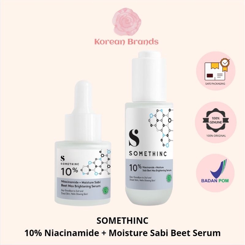 Somethinc - 5% 10% Niacinamide + Moisture Sabi White Max Brightening Serum 20ml