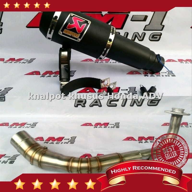 Jual knalpot racing adv150 honda adv 150