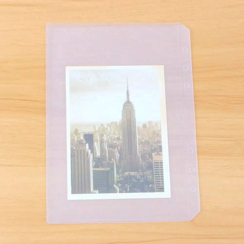 

Folder Bahan Pvc untuk Binder A5 & A6 dengan 6 Ring