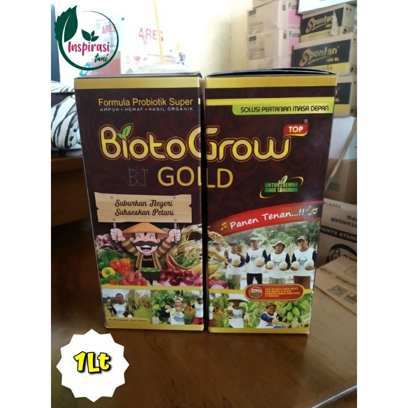 Pupuk BIOTOGROW GOLD/Pupuk Biotogrow Gold 1lt/Pupuk Organik Biotogrow Gold Original/Biotogrow Ori
