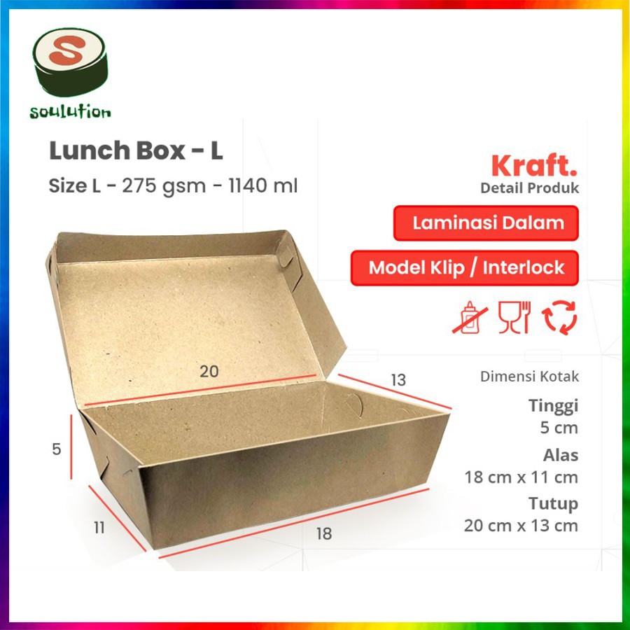 Jual Kertas Bungkus Nasi Nasi Kotak Nasi Box Praktis Simpel Kekinian L Isi 100 Lembar Shopee 3770