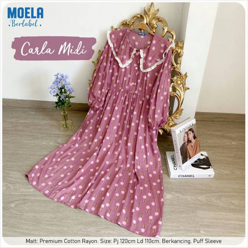 MOELA HIJAB BERLABEL - CARLA MIDI