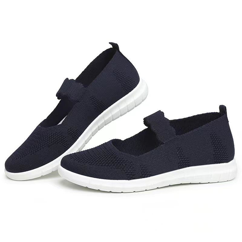 M Footwear - Sepatu Slip-On Rajut Wanita Import - CGA6140