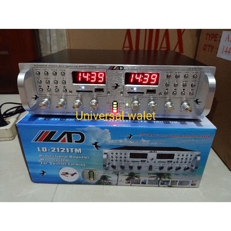 Ampli walet LAD 2121TM 2player 4 chanel speaker