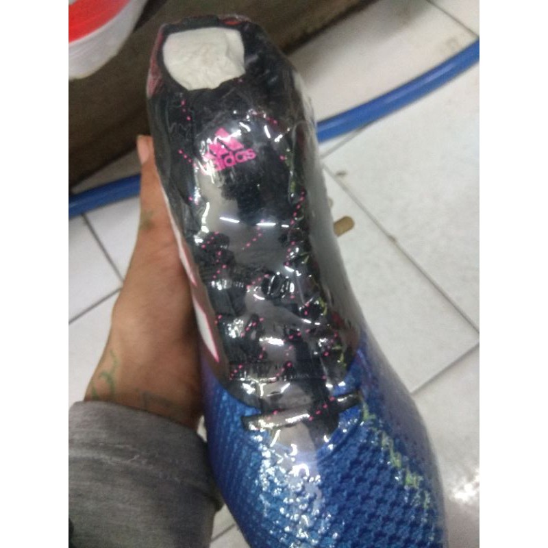 sepatu futsal ADIDAS ACE 17.3 PRIMEMES IN BLACK/BLUE