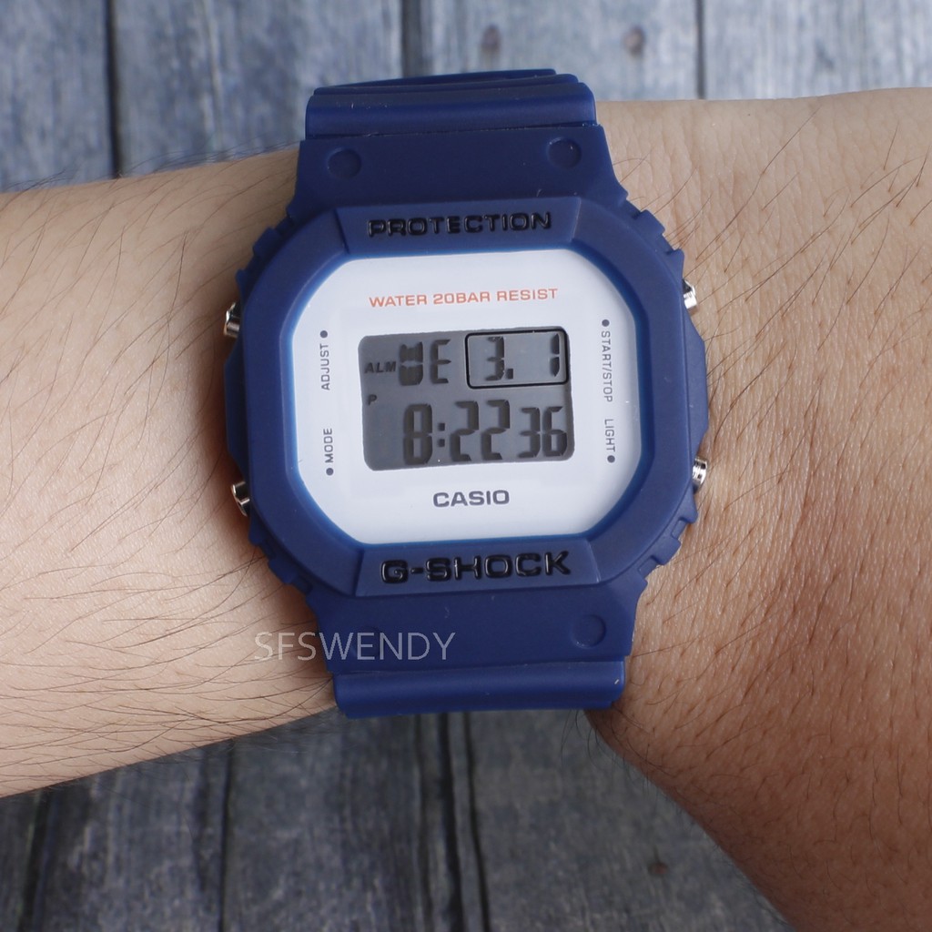 TERMURAH  G-Shock Casio GA110 Jeans Denim Navy Biru dongker , Jam tangan pria sporty digital