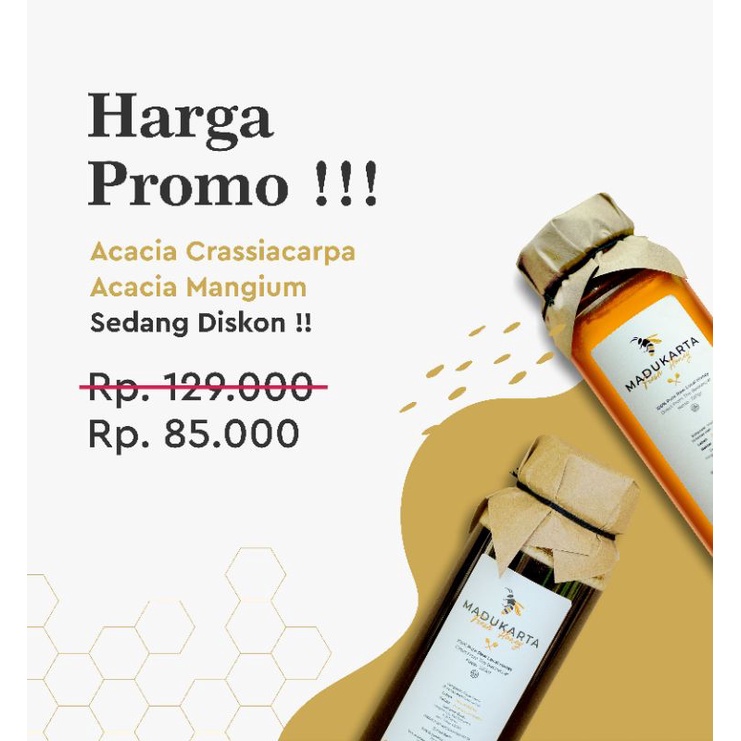 

Habis⚠️⚠️⚠️MADUKARTA MADU MURNI (AKASIA) - ACACIA MANGIUM