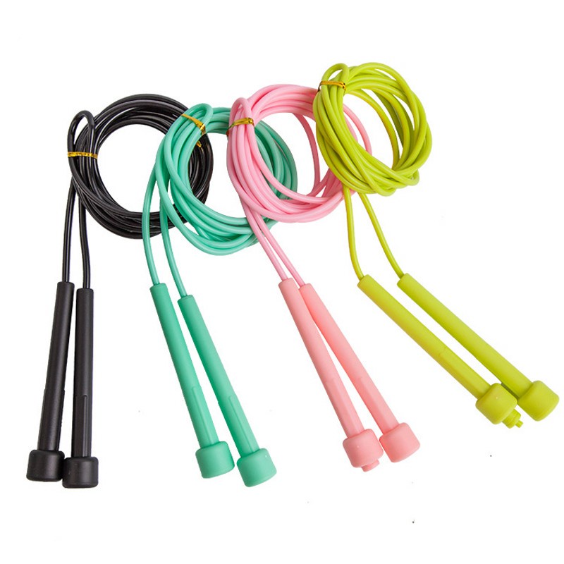 Universal PVC Gym Pen-type Handle Skipping Rope/Adjustable Professional Speed Jump Rope /Children Student Gym Fitness Training Skipping Rope/Fitness Training Equipment