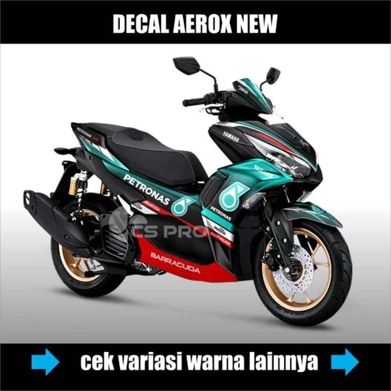 DECAL STICKER AEROX NEW 155 FULL BODY 2021 PETRONAS