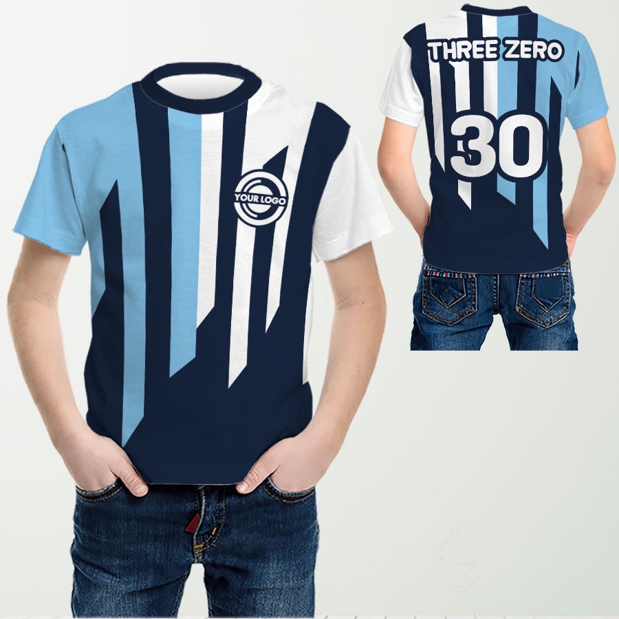 Jersey Olahraga Futsal Sepak Bola Football Anak Custom Full Printing