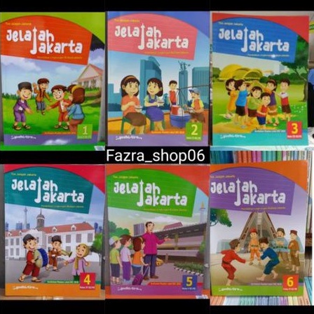 Jelajah Jakarta/PLBJ sd/mi kelas 1/2/3/4/5/6 revisi 2018 Muatan Lokal Yudhistira
