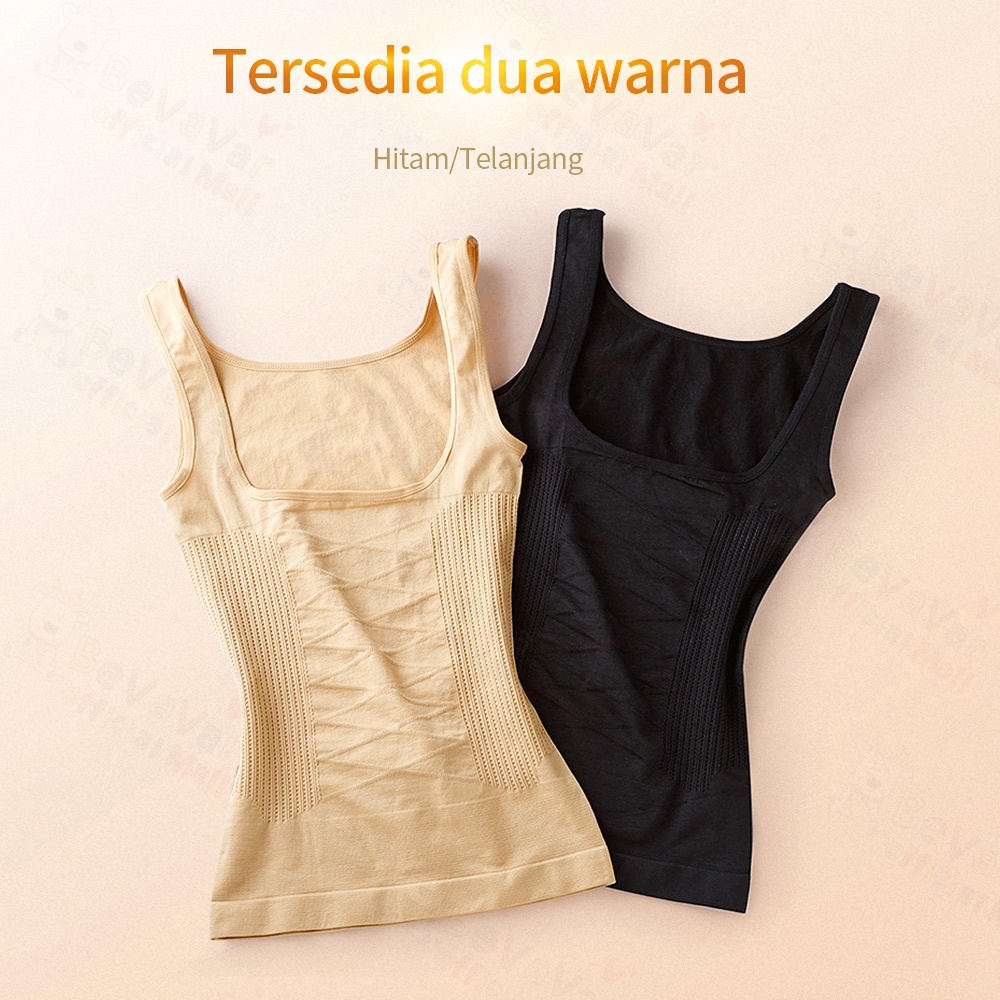 BEVAVAR Korset Pelangsing Pengecil Perut Wanita Shapewear