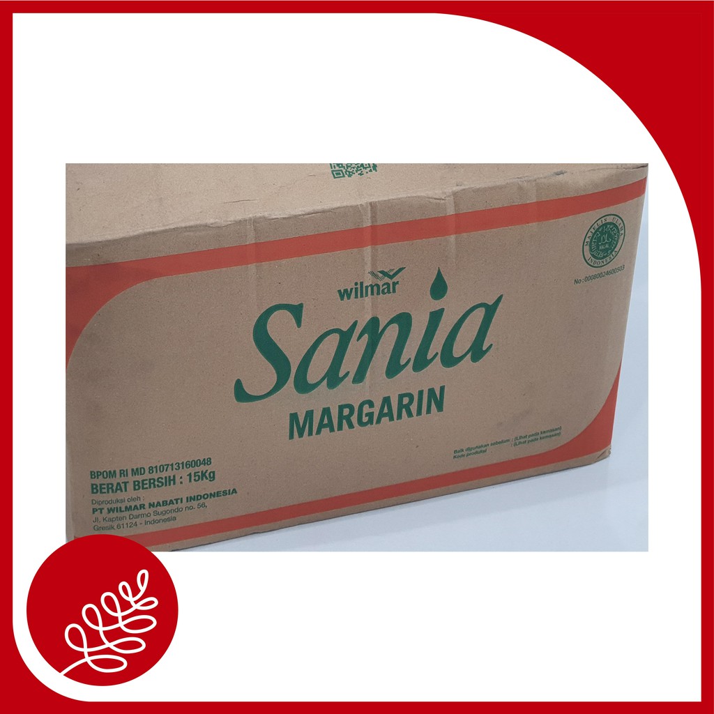 

Sania Margarine 15kg / Susu / Mentega / Margarine