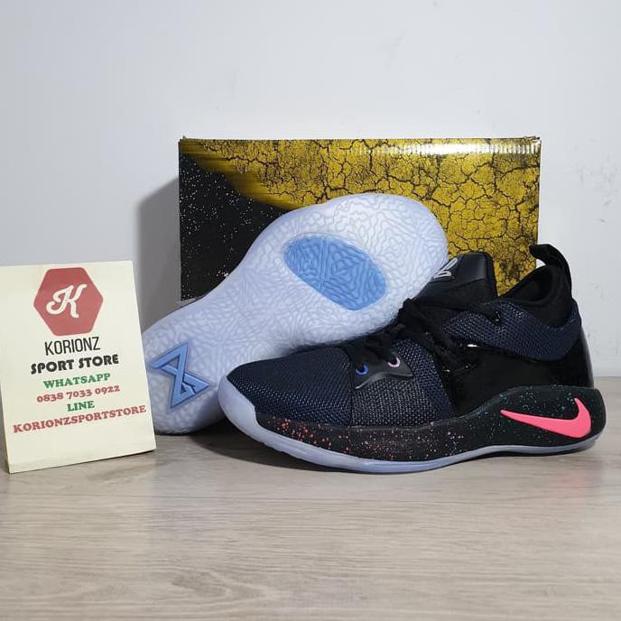 BI9 SALE Sepatu Basket Nike Paul George PG 2 PS Playstation LED ON FREE GELANG - PLAYSTATION SDWD