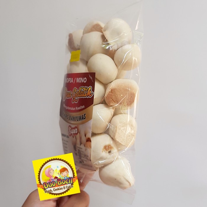 

KERING-KUE- KUE MINO NOPIA SPESIAL ASLI BANYUMAS 300 GRAM - COKELAT -KUE-KERING.