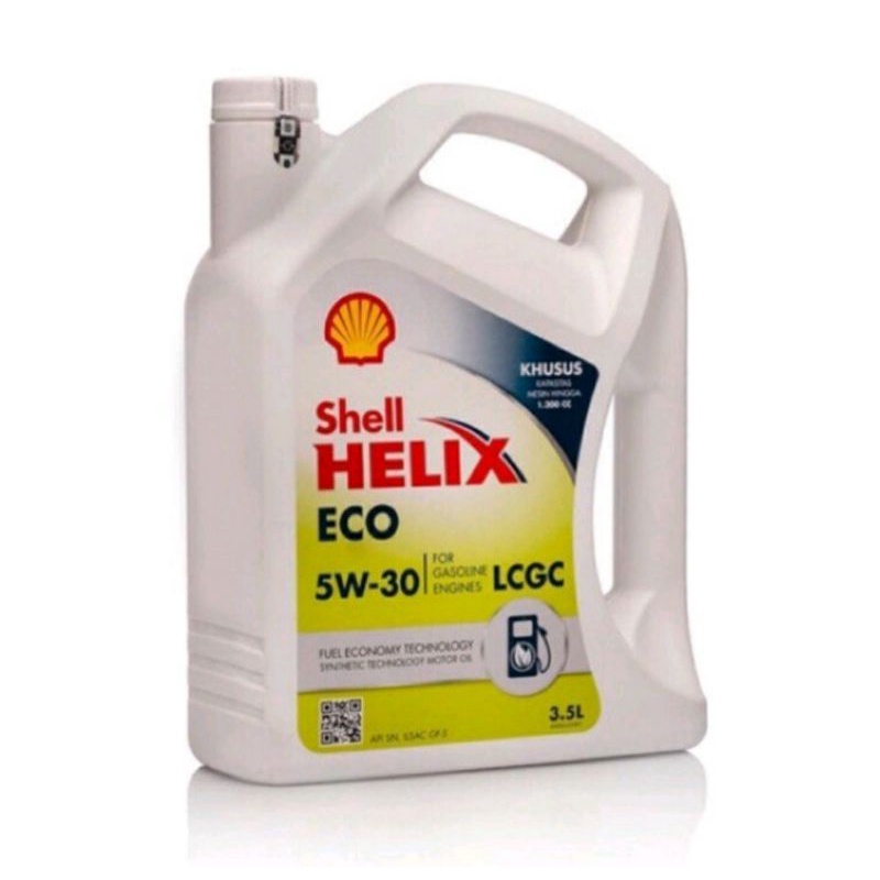 Jual Oli Mobil Shell Helix Eco Lcgc Sae W Qr Barcode Liter