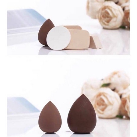 DB Beauty Blender Spons Make up 1 Set Isi 6 Pcs / Sponge Bedak Foundation / Sponge