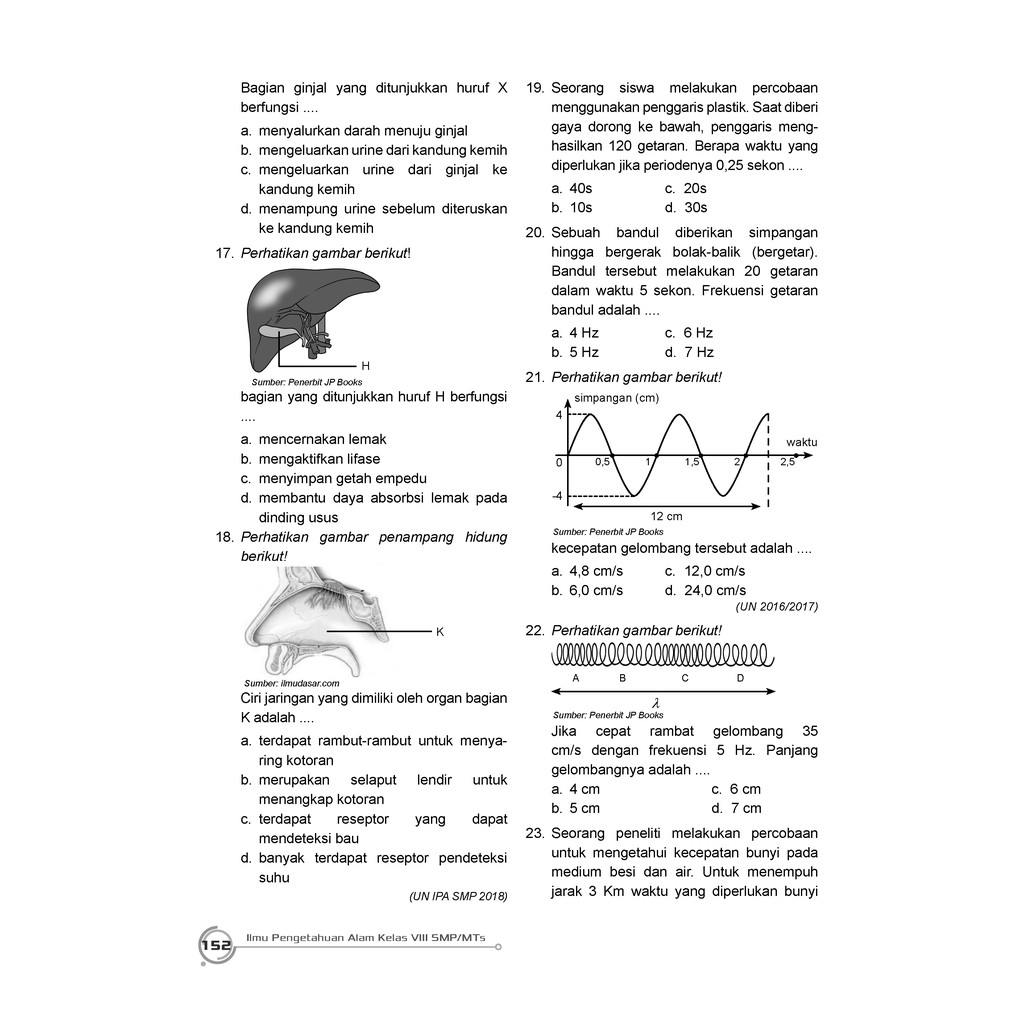 Buku Pendamping Ipa Smp Mts Kelas 8 Kunci Jawaban Incer Shopee Indonesia