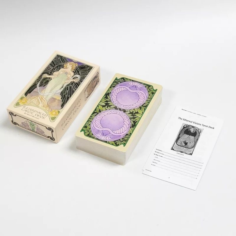 illuminated Tarot 12x7cm include guide paper