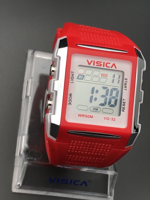 Original Jam Tangan Visica Sporty Digital Fashion Elegan Arloji Watch
