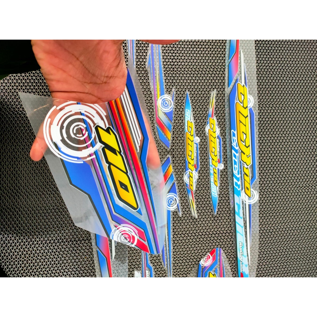 STRIPING VARIO 110 LED VARIO 110 KARBU VARIASI TRANSPARAN