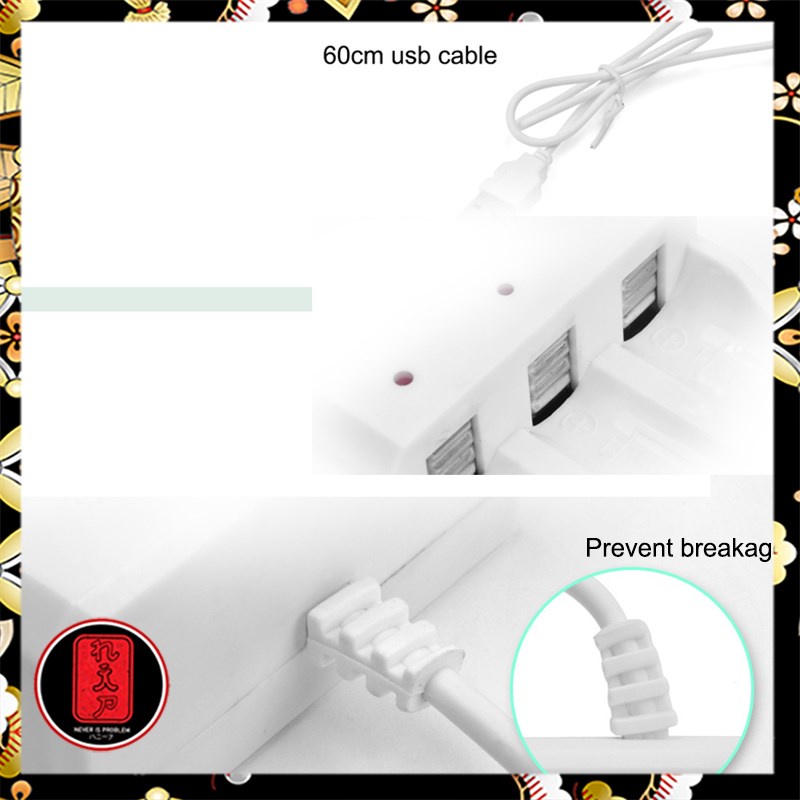 Charger Baterai USB Plug 4 slot for AA/AAA