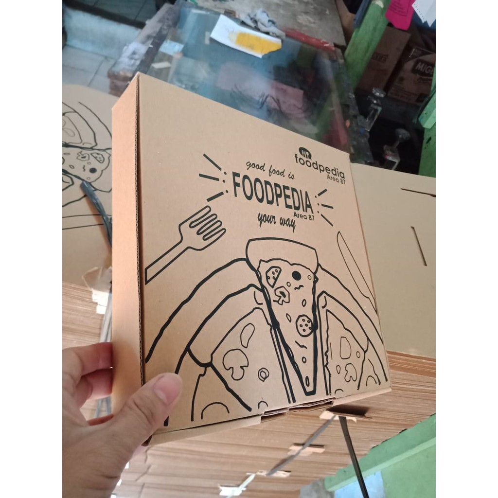 

Box Pizza uk 30X30X4 cm