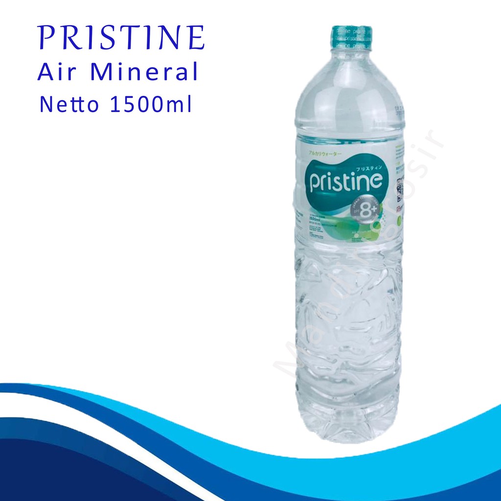 

Pristine * Air Minum * Air Mineral pH 8+ * 1,5liter