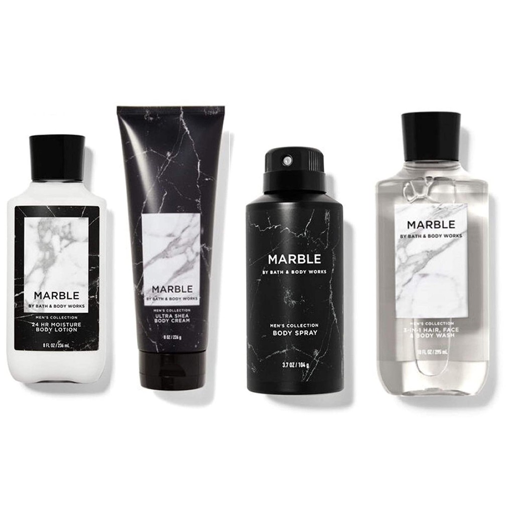 Jual MARBLE [FOR MEN] - Bath and Body Works BBW | Shopee Indonesia