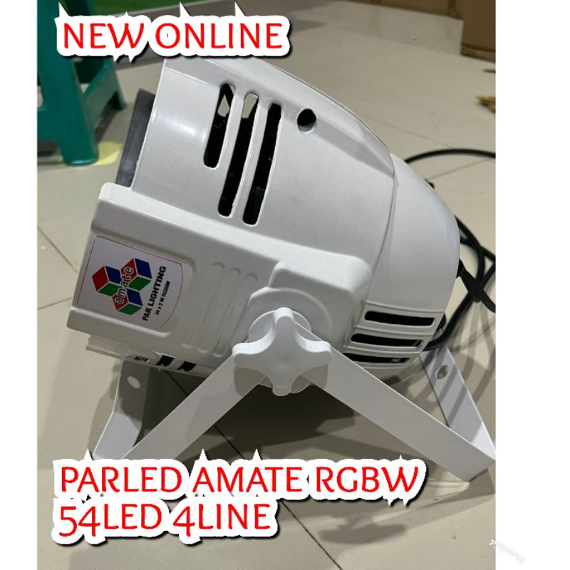 PARLED AMATE LED 54*3w RGBW 4LINE