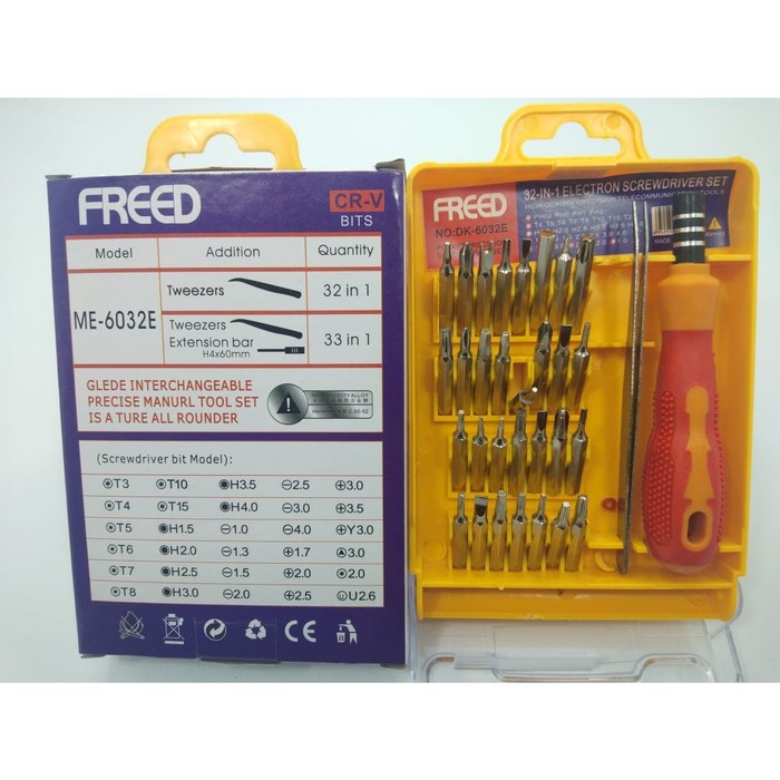 FREED OBENG SET HP, KOMPUTER, LAPTOP PROFESSIONAL SERVICE TOOLS KIT