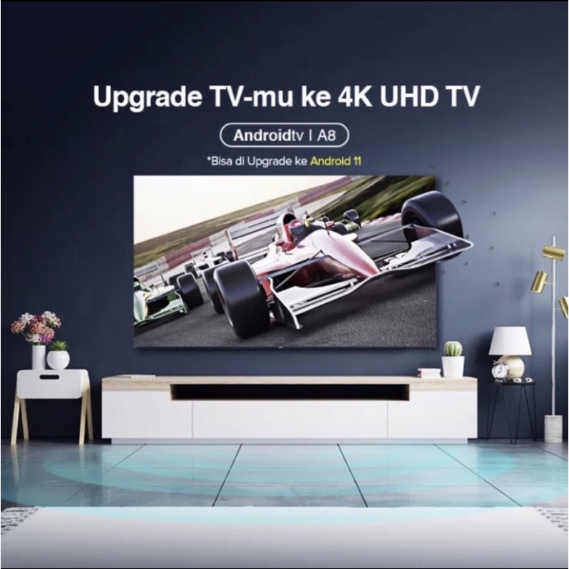 TCL LED TV 43 inch 43A8 SMART ANDROID 4K UHD DOLBY AUDIO - DIGITAL TV GARANSI RESMI