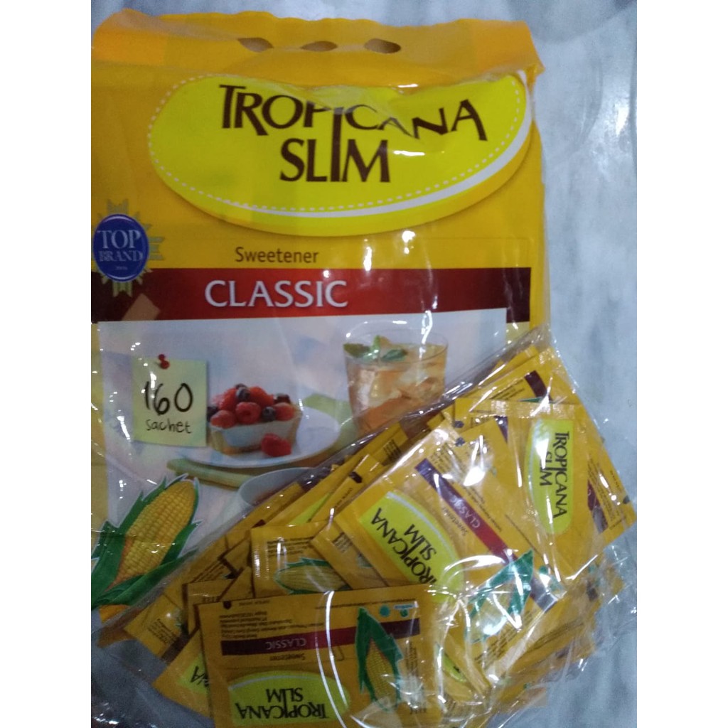 

Tropicana Slim Classic repack isi 40 sachet - kemasan EKONOMIS